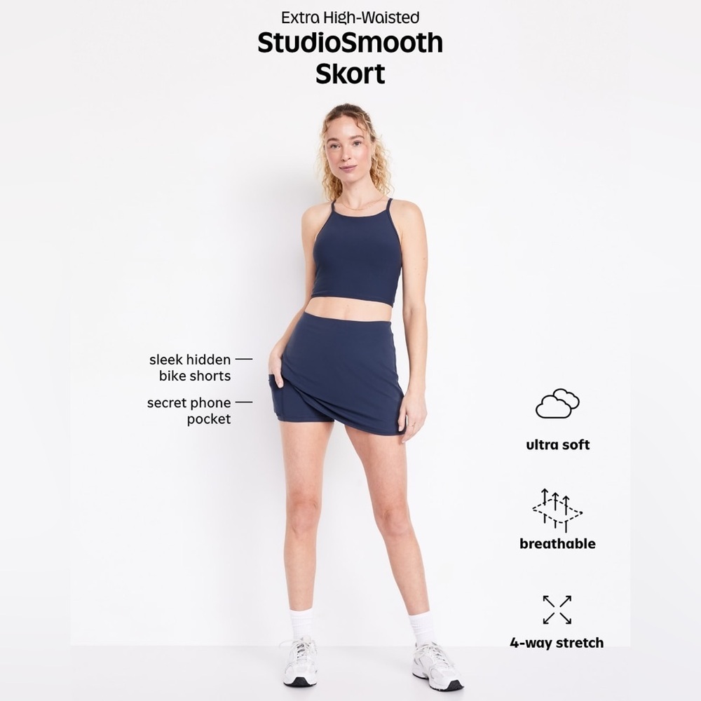 Old Navy Black Active Skirt